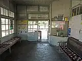 駅舎内(2018年10月)