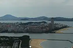 ヒルトン福岡シーホークよりの眺望