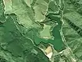西古屋ダム湖空撮