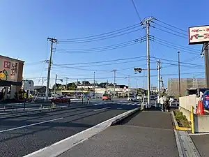 西平井(交差点付近)