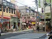 西新中央商店街入口