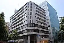 本社が入居する錦ハーモニービル(2015年8月)