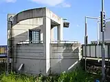 待合室外観（2009年10月）