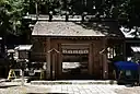 三之鳥居より中門を見る（2018年7月撮影）
