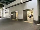 リニューアル後の北口(2018年10月)