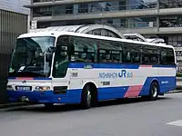 ハイデッカーハイウェイライナーKC-MS829P西日本ジェイアールバス