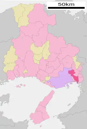 西宮市位置図