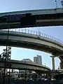 新宿出入口の高架(甲州街道・西参道口交差点)