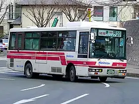 1989年に導入された中型車（P-RB80）