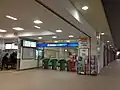 改札口(自動改札機設置後)