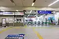 西日本鉄道の改札口（2022年12月）