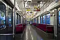 貝塚線用モ600の車内
