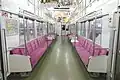 更新後の車内（ク5537）