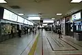 乗車ホーム（待合室）（2009年撮影）