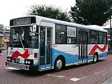 B-I ワンステップ中型車西鉄バス筑豊三菱U-MK218J