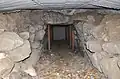 羨道（玄室方向）