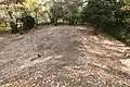 後円部から前方部を望む