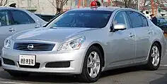 捜査用覆面パトカー(スカイライン)