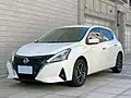 2021年型フェイスリフト（ティーダJ台湾仕様、フロント）
