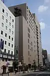 本社が入居していたニッセイ名古屋駅西ビル(2016年7月、名古屋市中村区)
