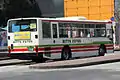 ワンステップ（補助ブレーキランプ搭載車）PKG-MP35UM日東交通（後部）