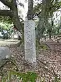 本丸跡の石碑