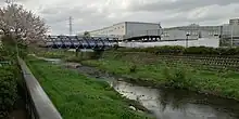 野川を渡る水道橋(新)