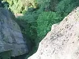 地獄のぞき（上から）