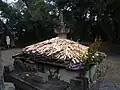 大御堂寺に存在する源義朝の墓(愛知県知多郡美浜町)