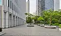 西側の広場
