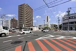 野並交差点（2021年（令和3年）7月）