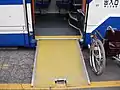 引出式スロープ(いすゞ・エルガ)
