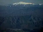 東の木曽駒ヶ岳より