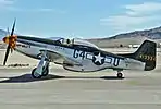 P-51D-25-NT製造番号 122-39504、機体番号 44-84961だが、かつて一度墜落する前は44-73053で、レースに出場していた。愛称はウィー・ウィリーII(Wee Willy II)。