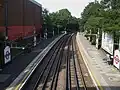 跨線橋から西を見る
