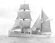 1929年頃の"USCGC ノースランド"。