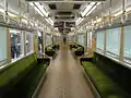 能勢電鉄に譲渡された5136Fの車内