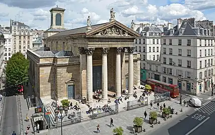 ノートルダム・ド・ロレット教会。1822年, ルイ＝イボリット・ルバ制作