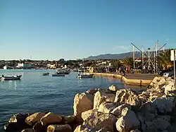 ノバリャの海沿い