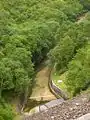 野反ダム直下の水路
