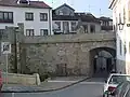 市城壁の遺跡