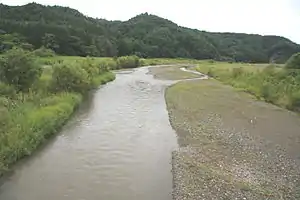 貫気別川 2012年8月17日撮影