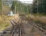 中山宿寄りのポイント（2011年11月）
