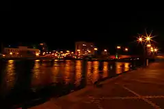 夜の幣舞橋（2007年9月）