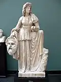 メルポメネーの像 ニイ・カールスベルグ・グリプトテク美術館所蔵