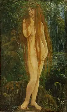 森の妖精 (1890)  Nordnorsk Kunstmuseum