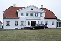 大統領公邸の正面 (2009年)