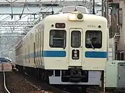 最後まで残った5063×4(2012年2月28日、栢山駅)
