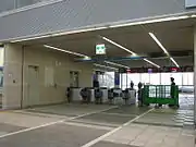 2008年3月1日に開設された「中央東改札口」（2008年3月）