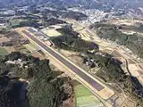 同飛行場空撮